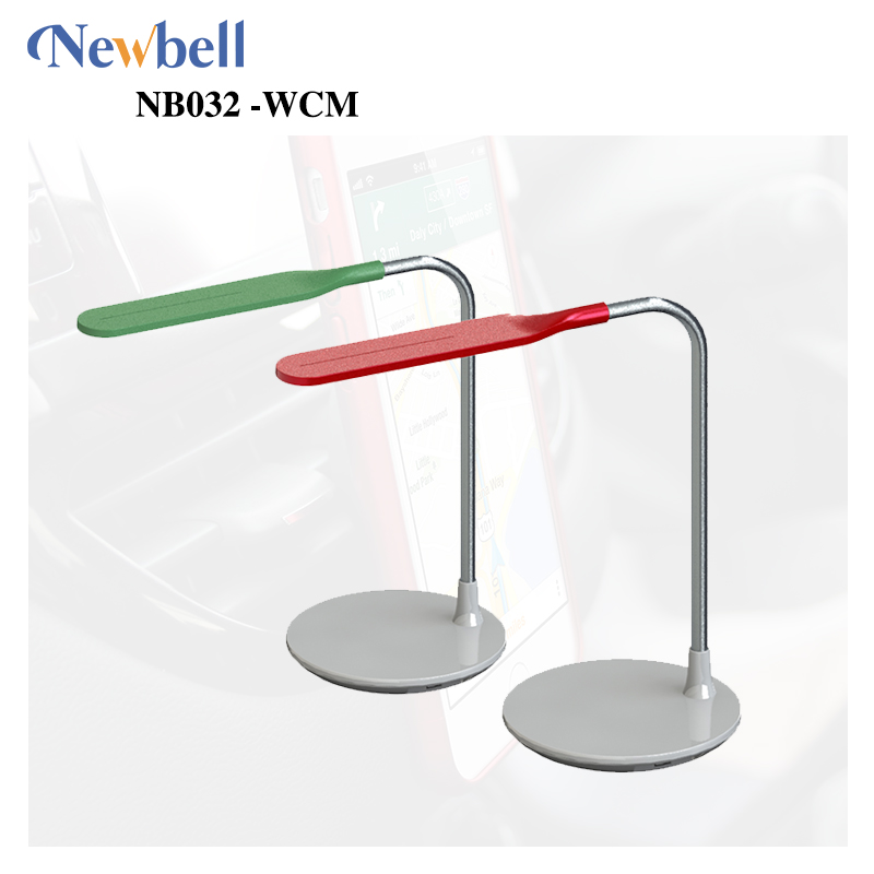 NB032-WCM Gooseneck Wireless charger + USB Charging With LED Desktop Lamp